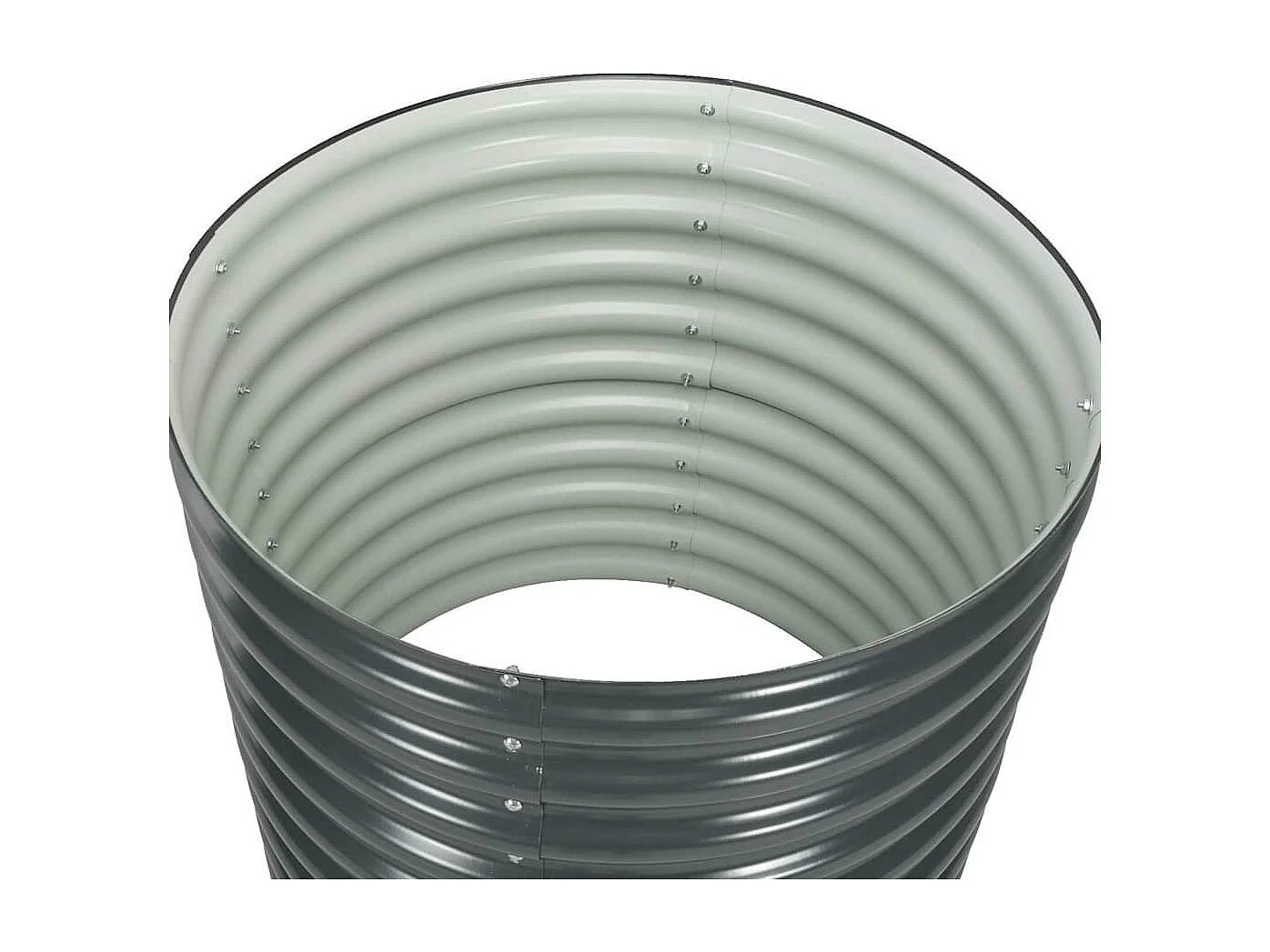 Bancal elevado 80x80x81 cm Acero galvanizado Gris