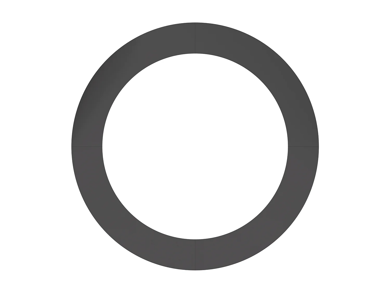 Grand pot en métal Noir Métal Grand Incrustations décoratives