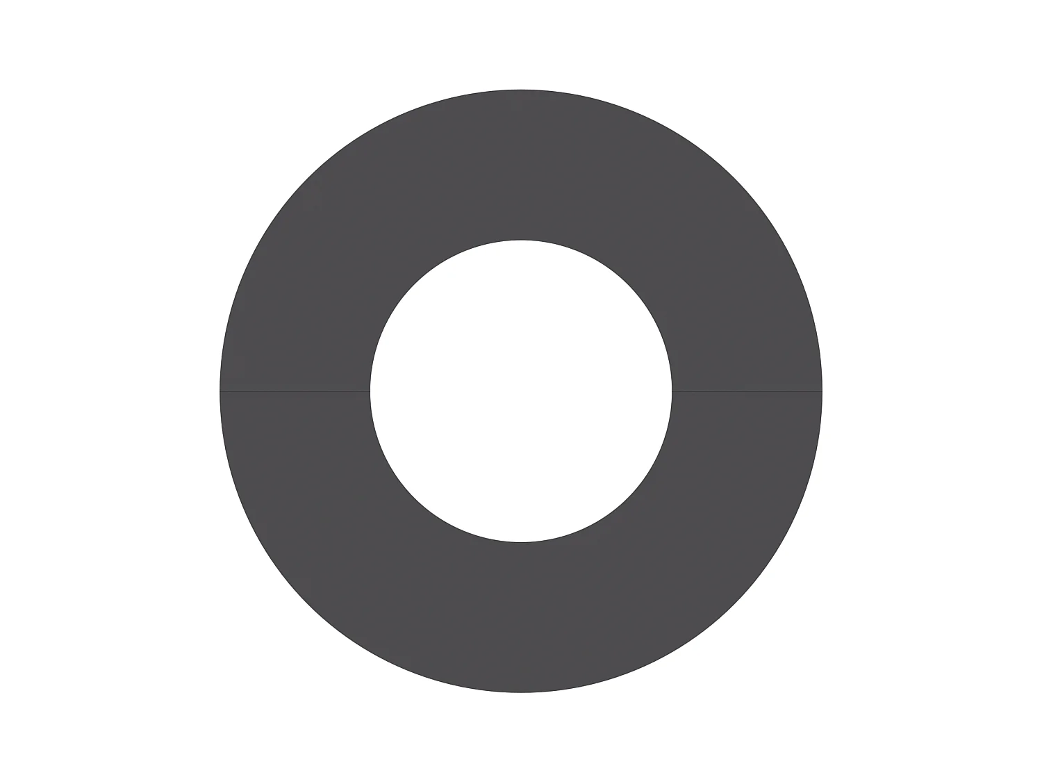 Macetas de plástico negras medianas apilables de plástico