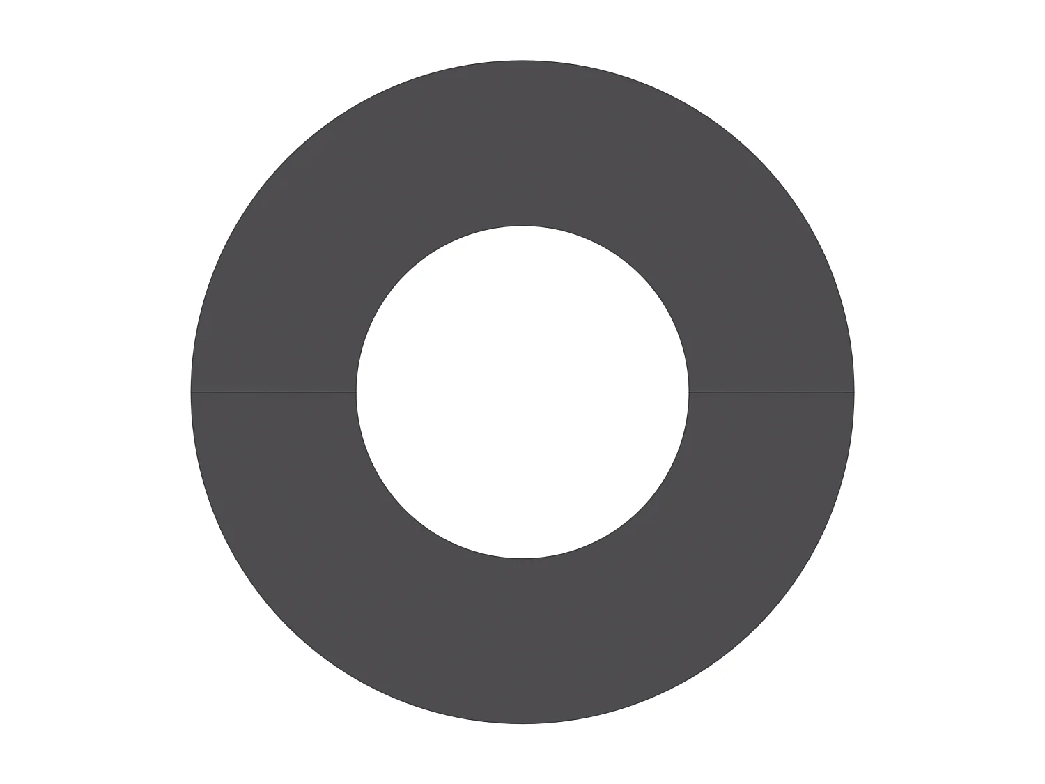 Pots en plastique Noir Plastique Moyen Empilable