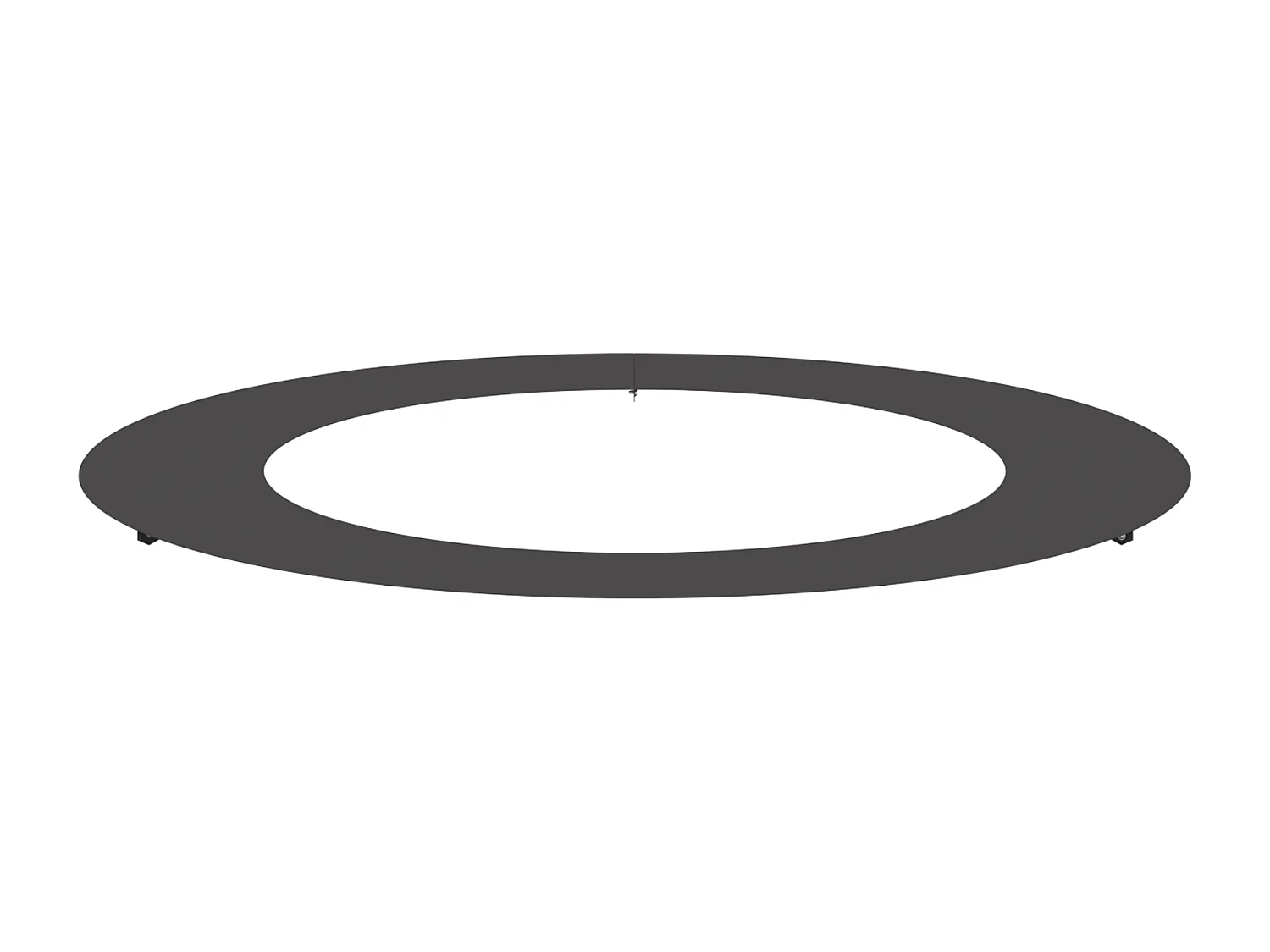 Pot de fleur en plastique Noir Plastique Grand Incrustations