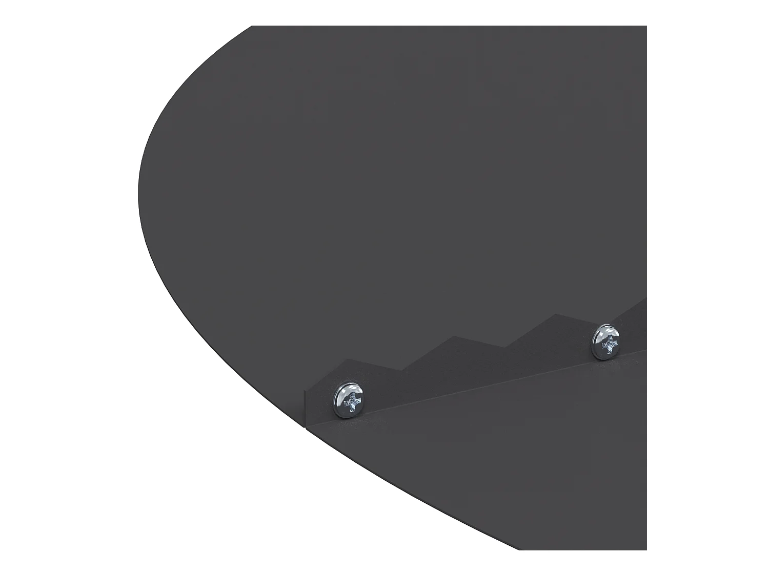 Pot en plastique Noir Plastique Grand Décorations Grand pot