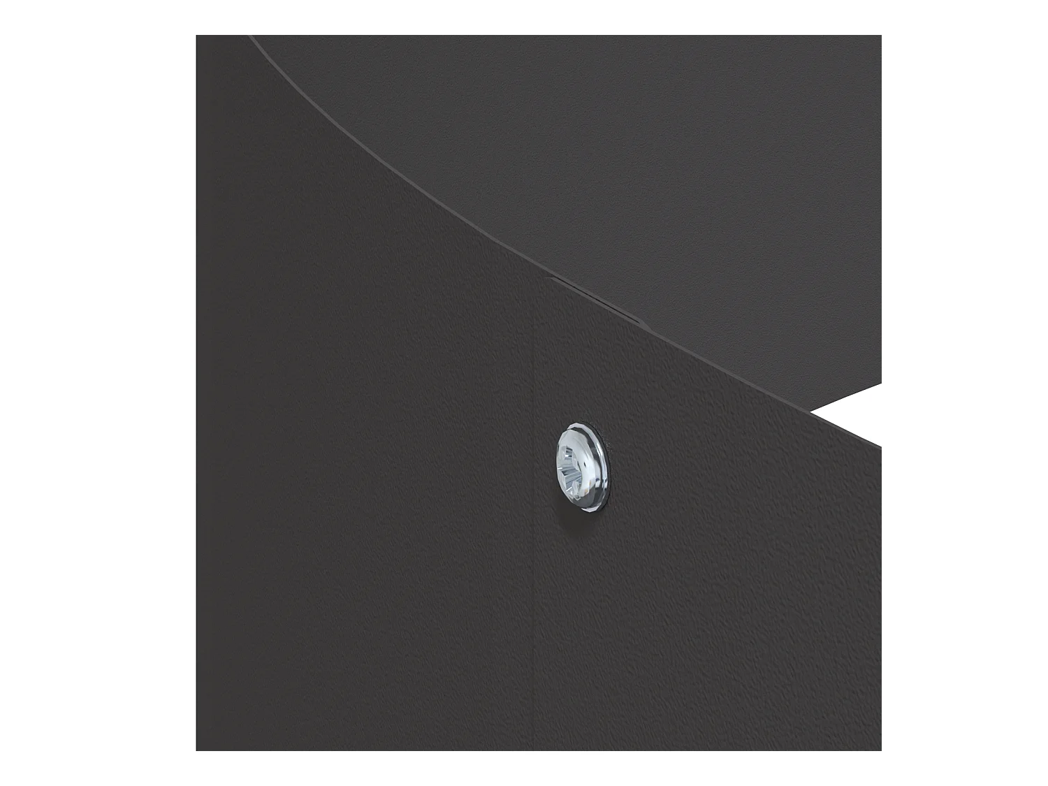 Metalen pot Staal/Zwart staal Grote modulaire metalen pot