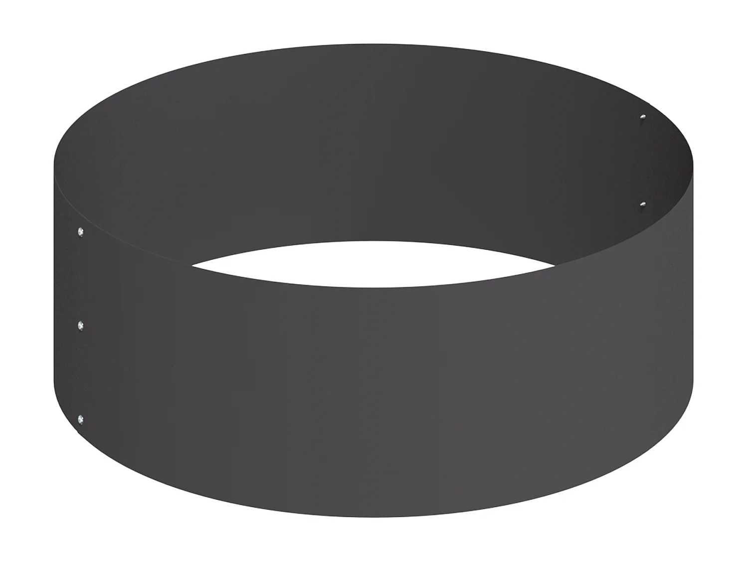 Pot en Métal Acier/noir Acier Grand Modulaire Pot en Métal