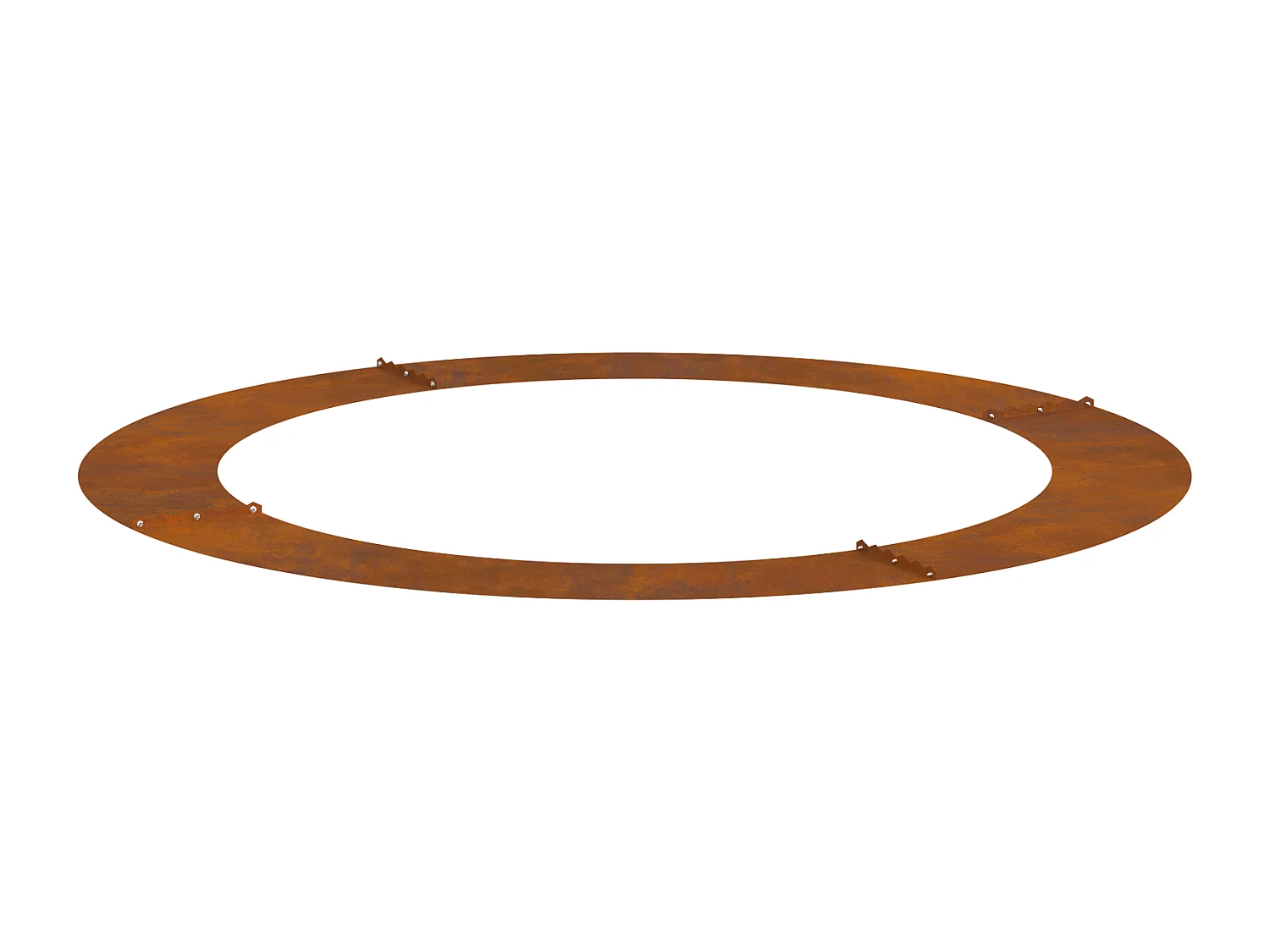 Jardinier en Acier Corten Acier corten Grand Durable