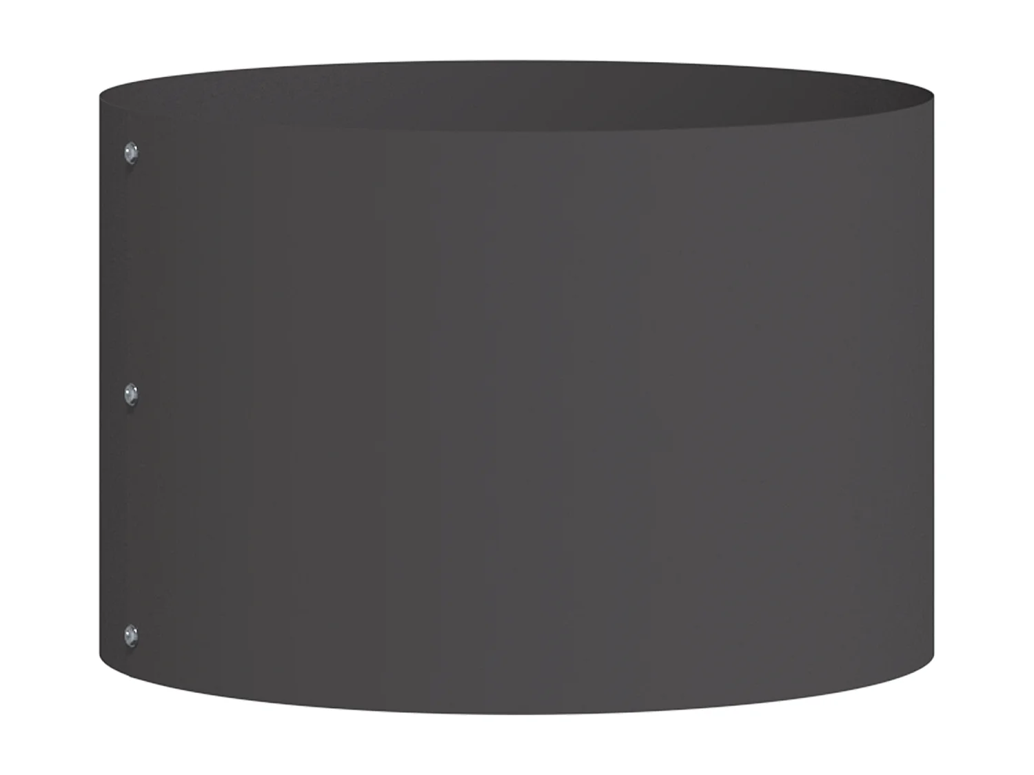 Pots en plastique noirs Noir Plastique Moyen Durable