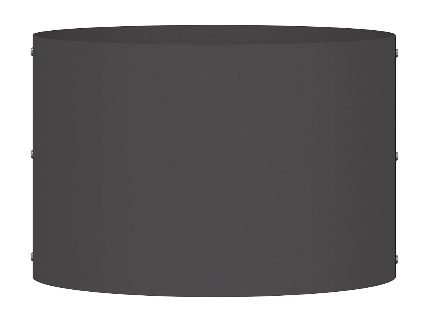 Pots en plastique noirs Noir Plastique Moyen Durable