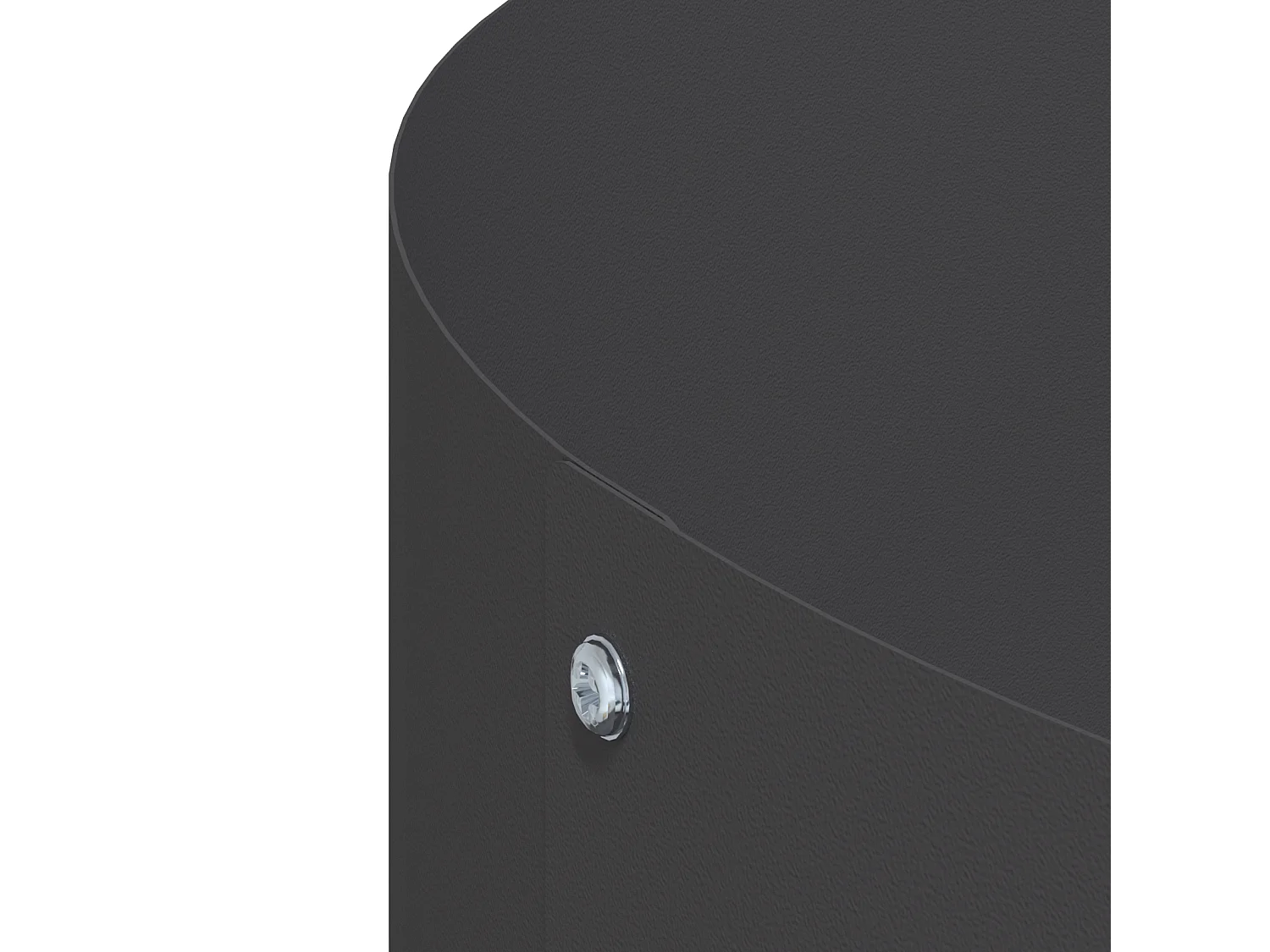 Pots en plastique noirs Noir Plastique Moyen Durable