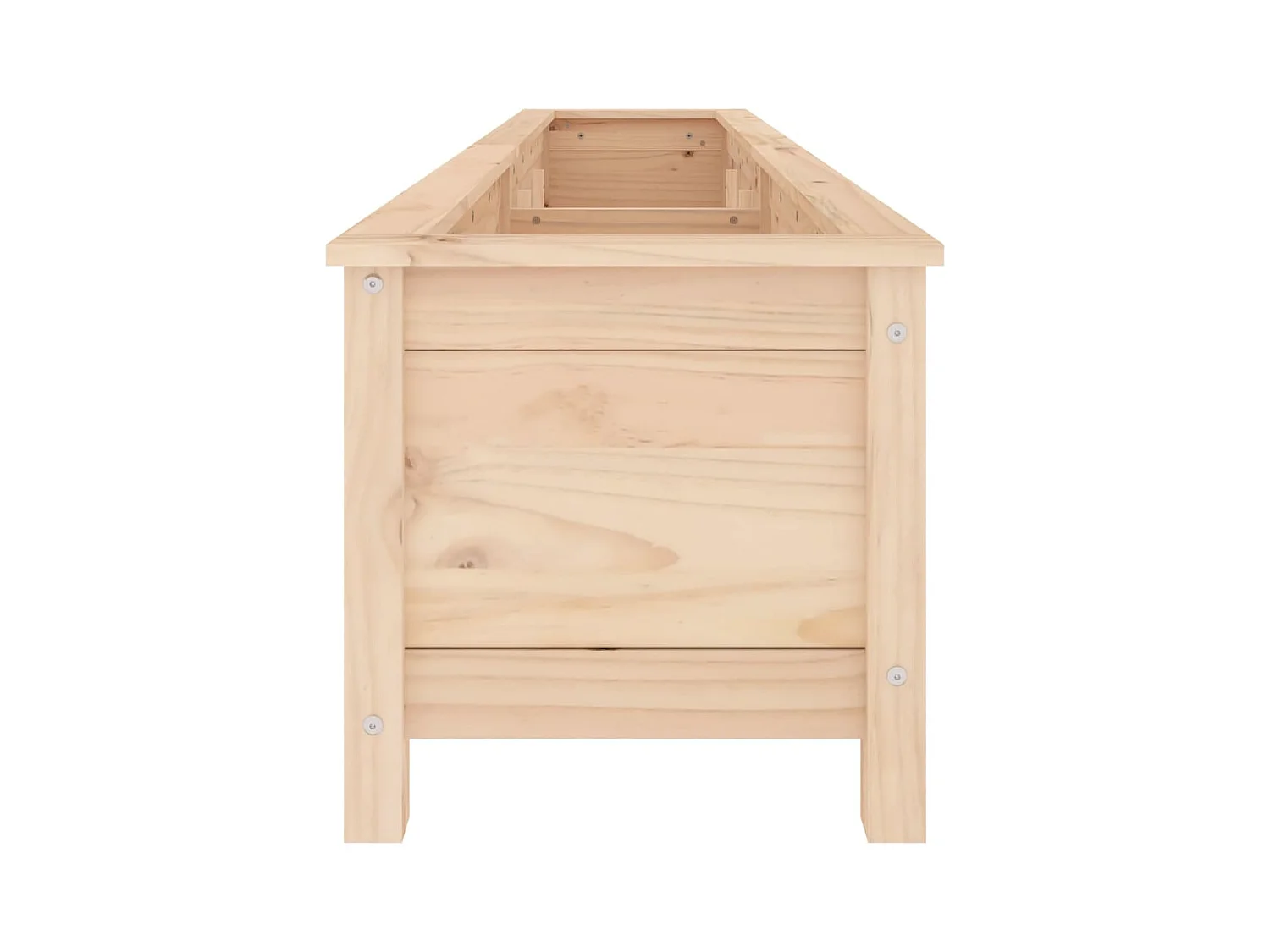 Lit surélevé de jardin 199,5x40x39 cm bois de pin massif