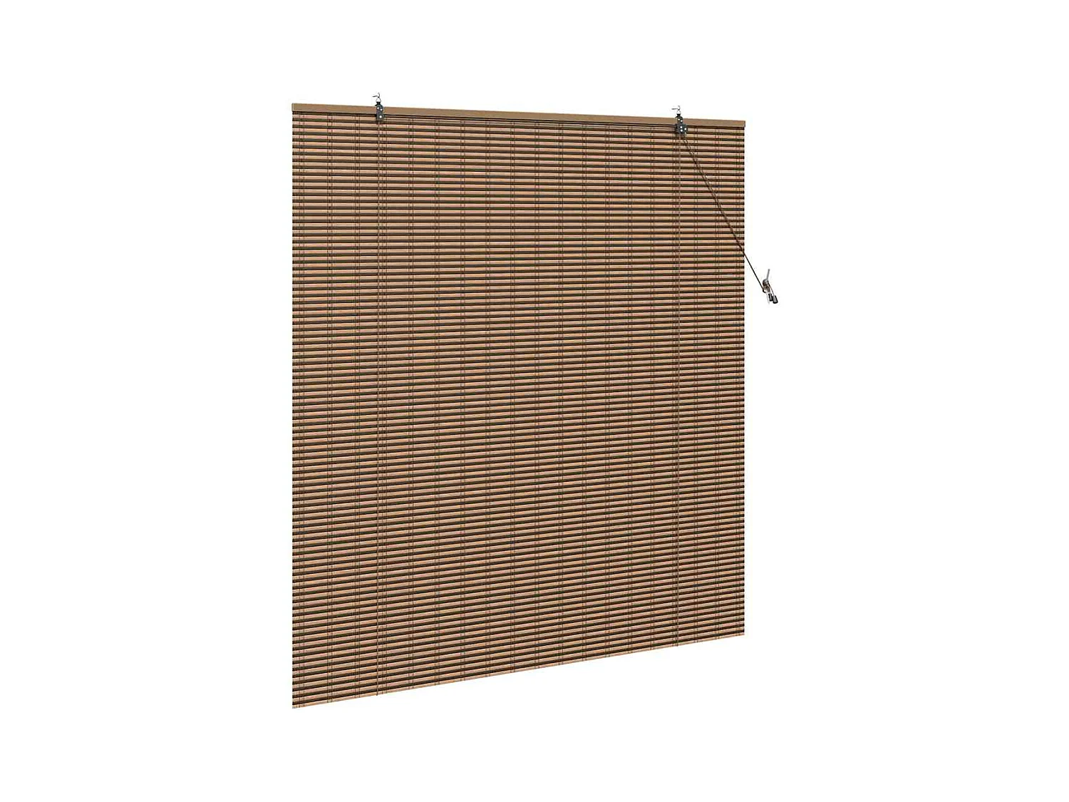 Stores et Occultants Marron 150 x 160 cm Bambou