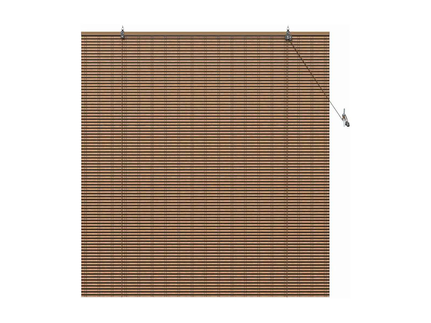 Stores et Occultants Marron 150 x 160 cm Bambou