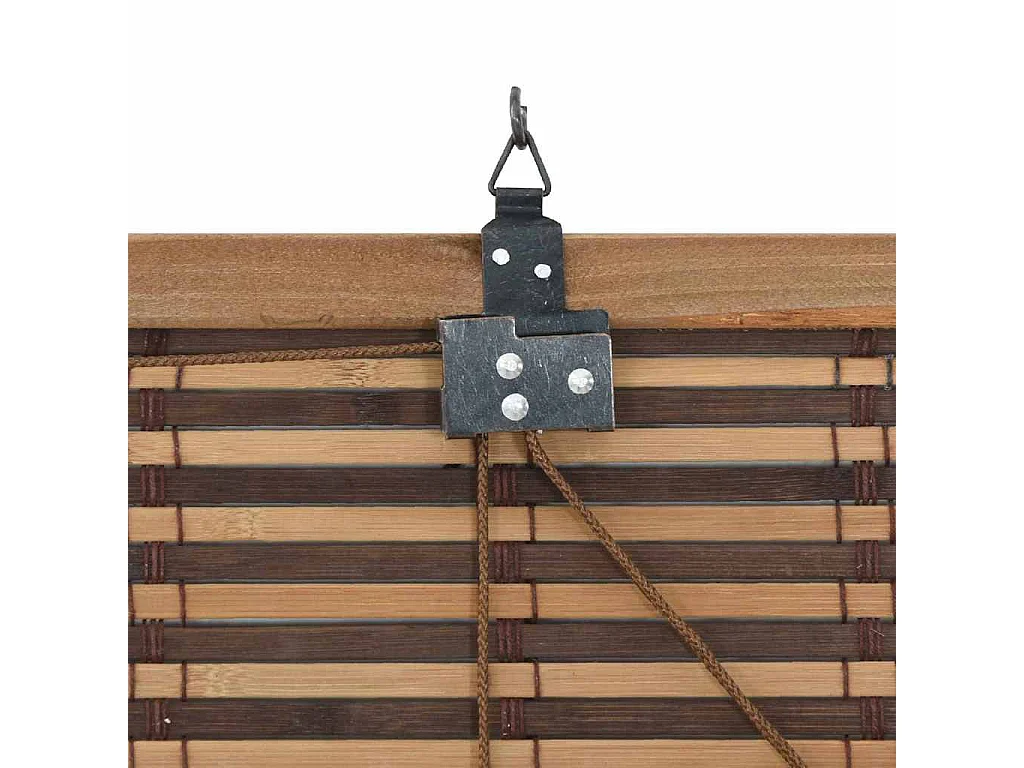 Stores et Occultants Marron 150 x 160 cm Bambou