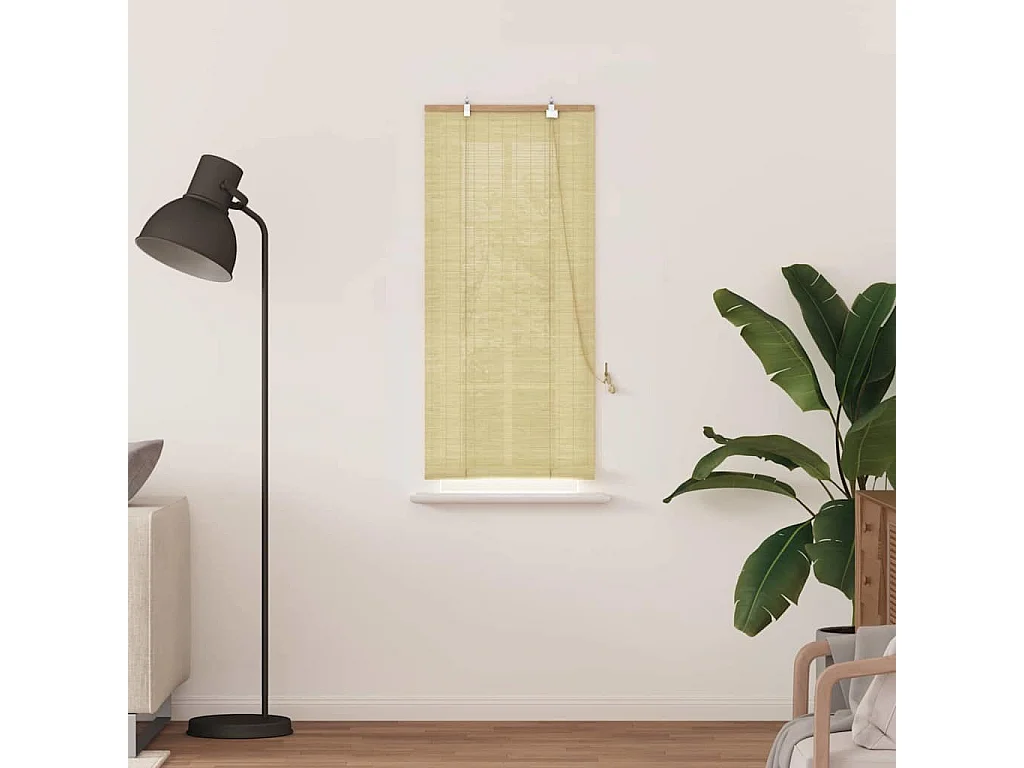 Stores et Occultants Naturel 60 x 160 cm Bambou