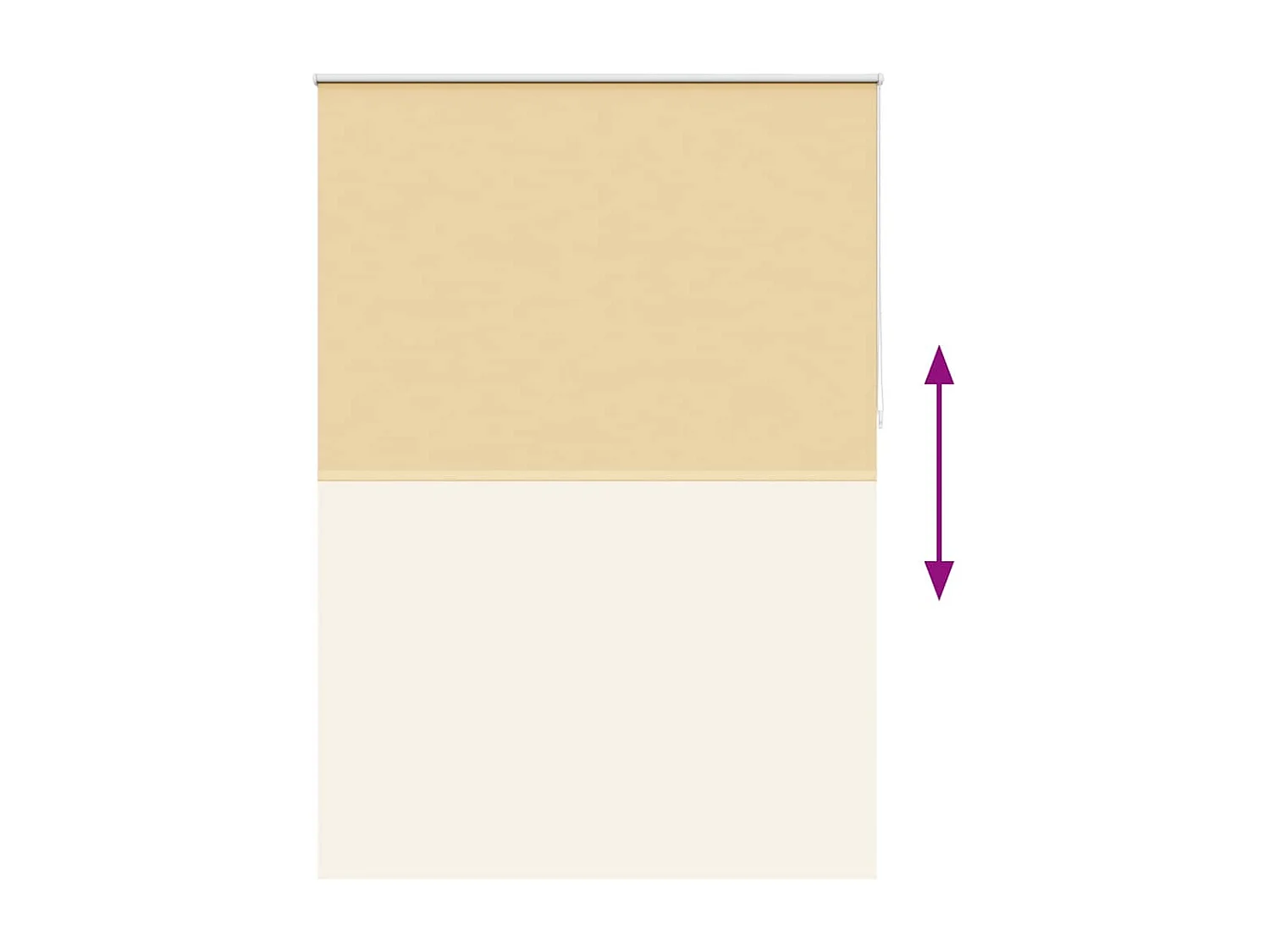 Estor enrollable opaco 140 x 230 cm beige