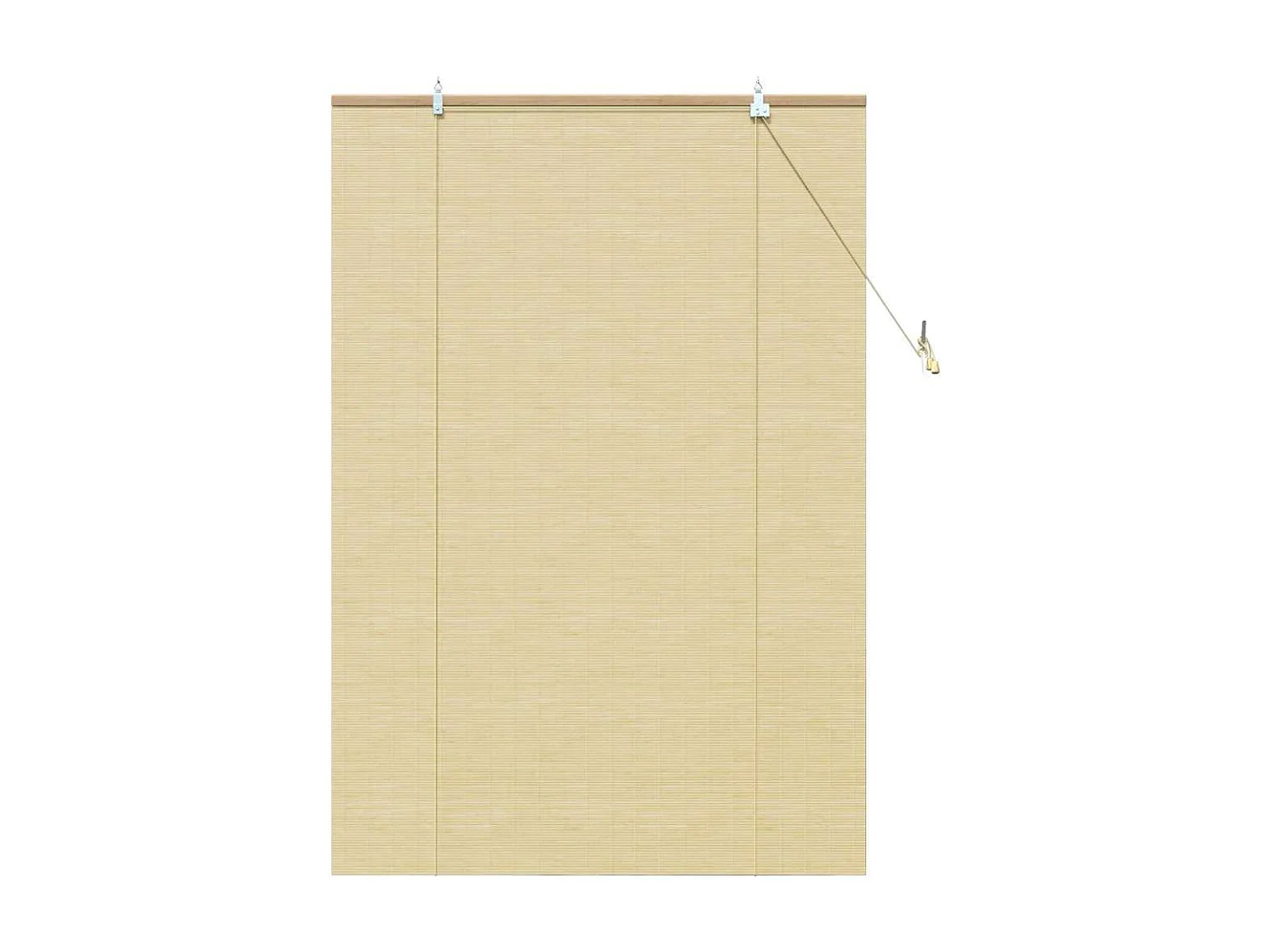 Stores et Occultants Naturel 110 x 160 cm Bambou