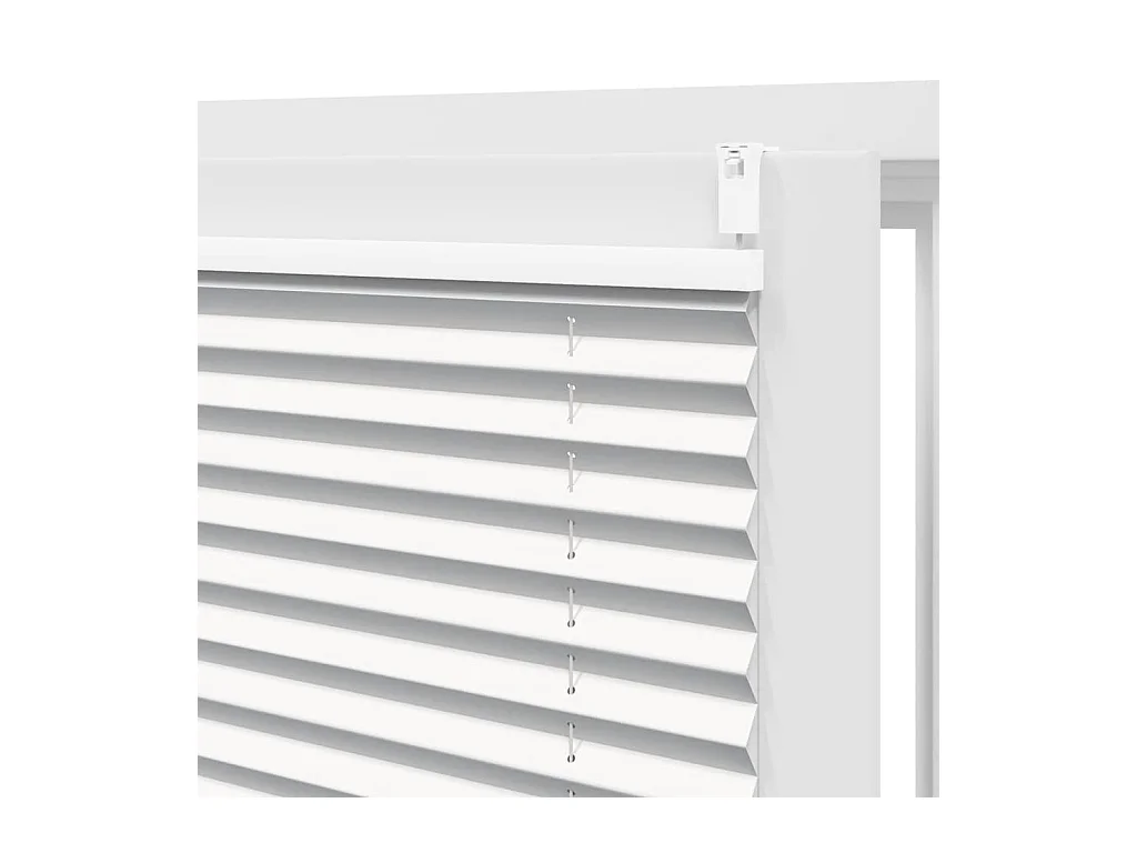 Estor plisado 110x200 cm Blanco