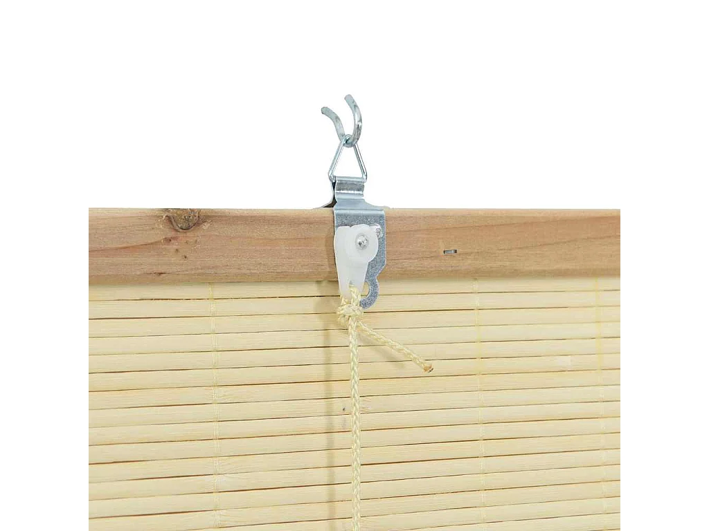 Naturrollos und Verdunkelungsrollos 80 x 220 cm Bambus