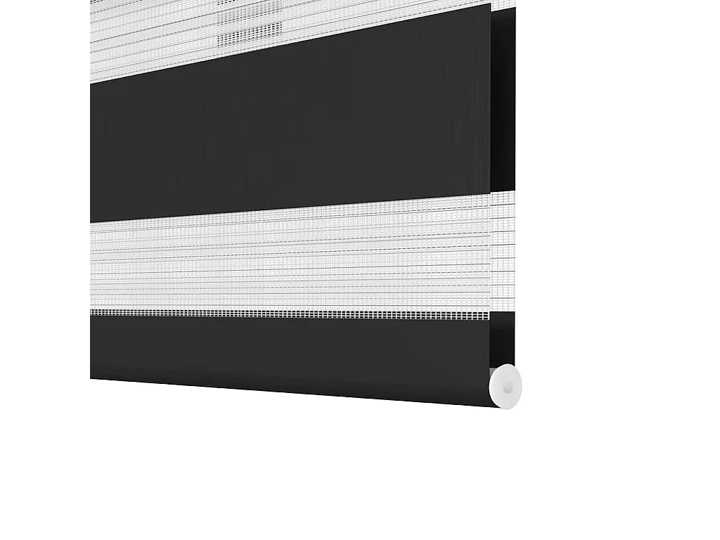 Tenda a rullo nera 60 x 120 cm