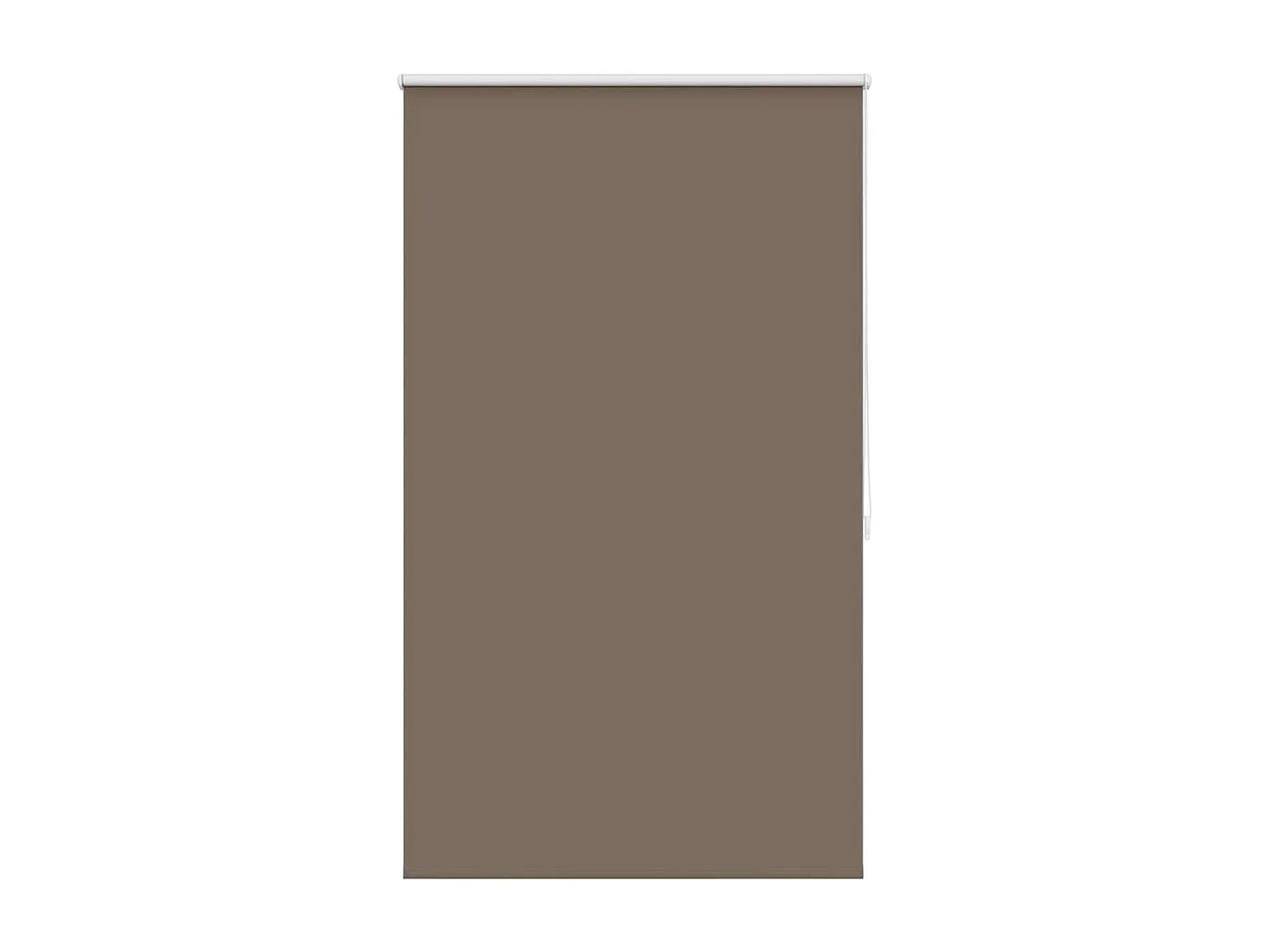 Estor enrollable opaco 120 x 175 cm marrón