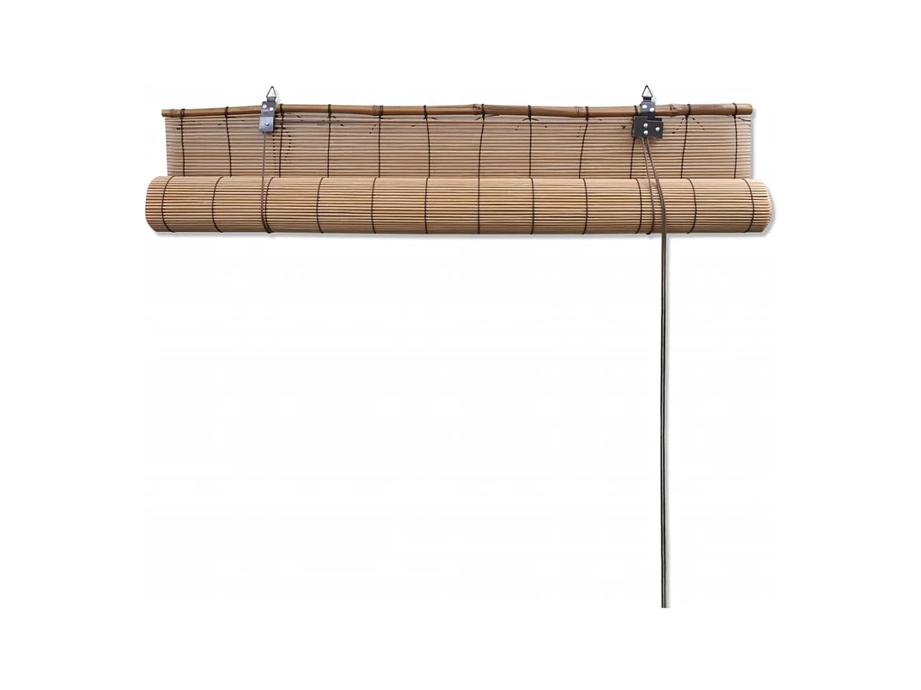 Store roulant Bambou Marron 120x160 cm