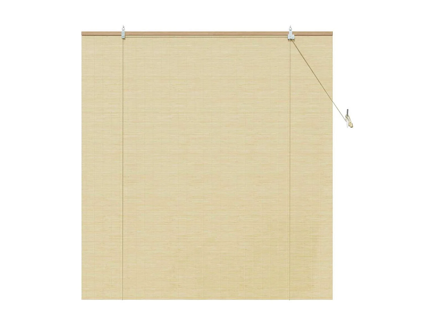 Stores et Occultants Naturel 150 x 160 cm Bambou