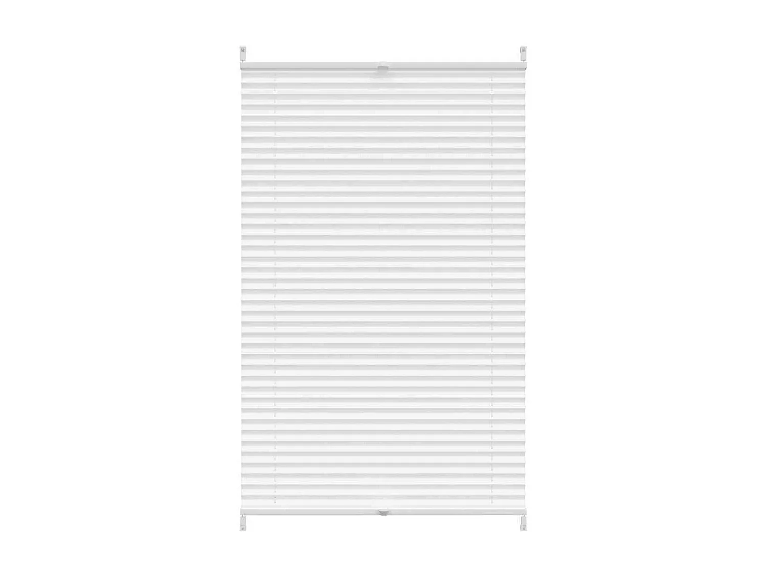 Estor plisado 90x100 cm Blanco