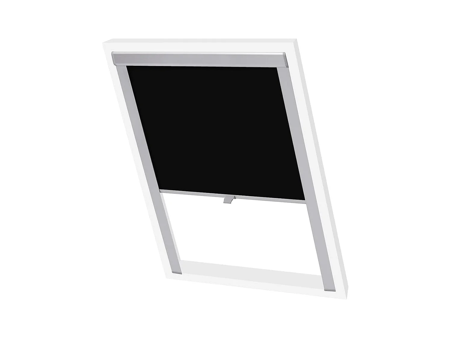 Tenda a rullo oscurante nera F06