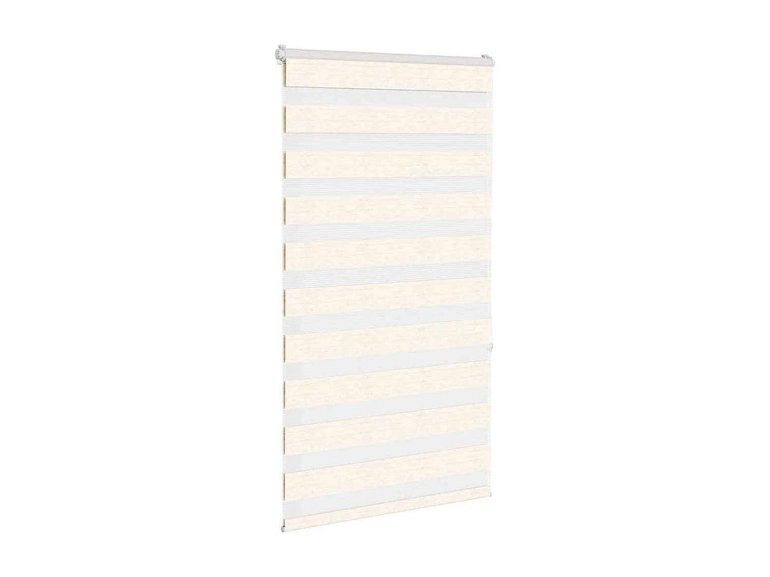 Store zèbre beige marbré largeur du tissu 65,9 cm polyester