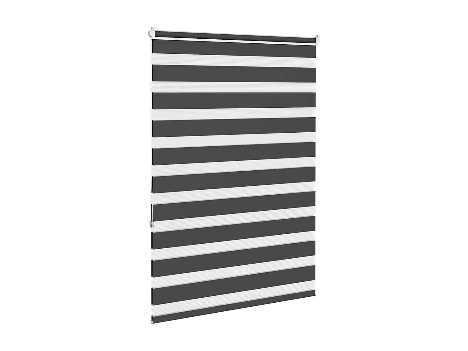 Store zèbre noir 115x150 cm largeur du tissu 110,9 cm polyester
