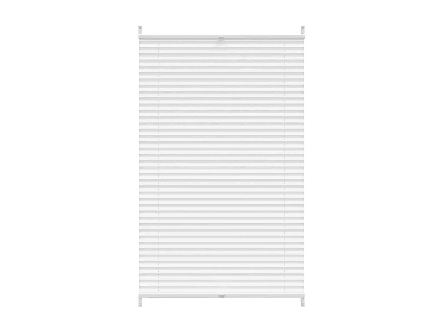 Estor plisado 70x125 cm Blanco