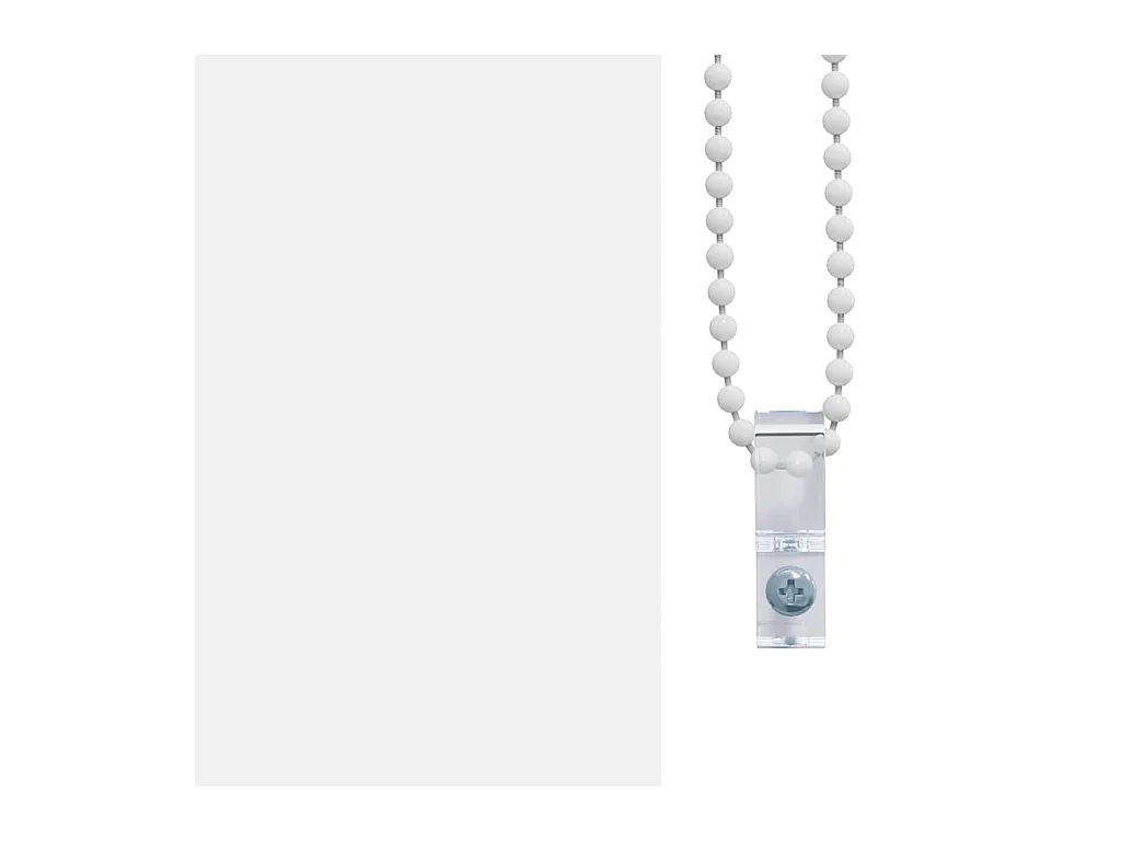 Store enrouleur de douche avec cassette largeur du tissu 76 cm