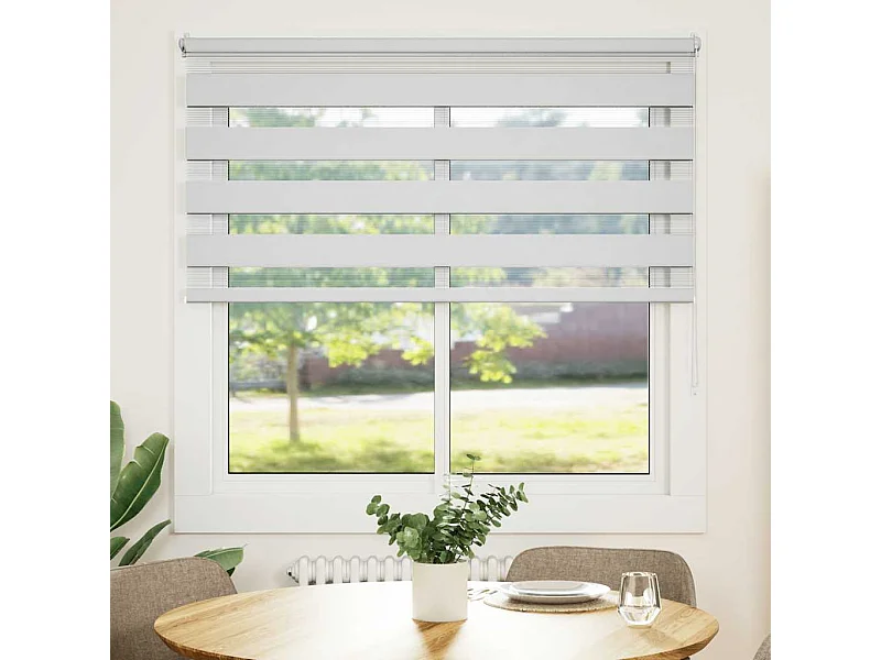 Store enrouleur tamisant 140 x 175 cm blanc