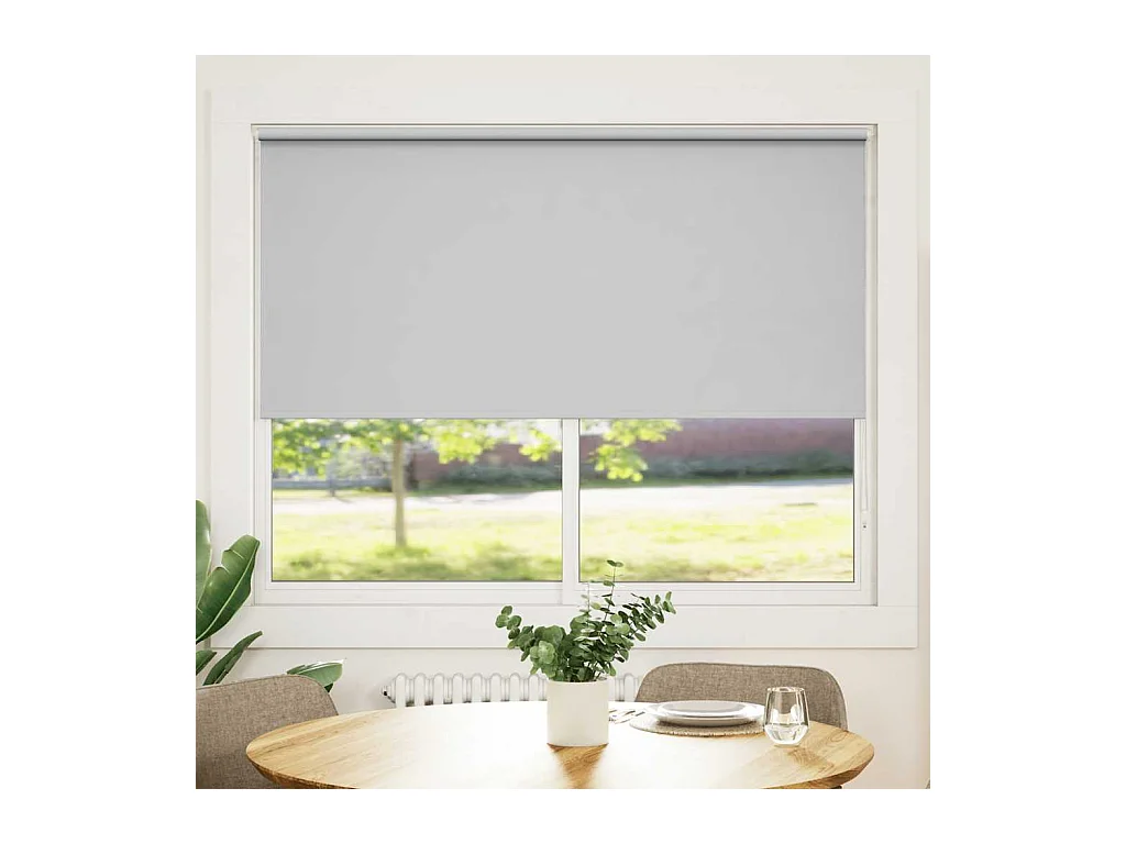 Estor enrollable opaco 160 x 175 cm gris