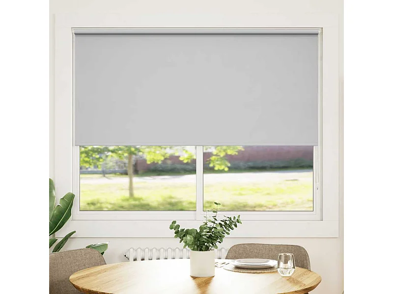 Verdunkelungsrollo 160 x 175 cm grau