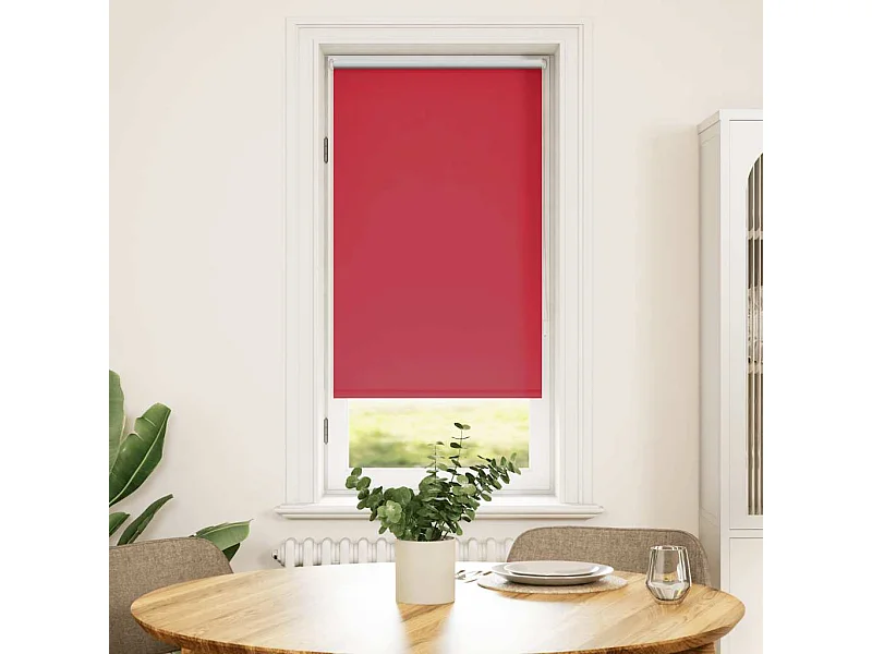 Tenda a rullo oscurante rossa 60 x 120 cm