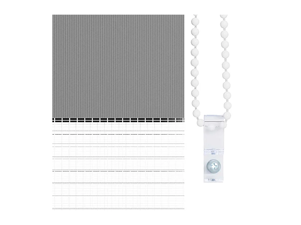 100 x 175 cm grijs rolgordijn