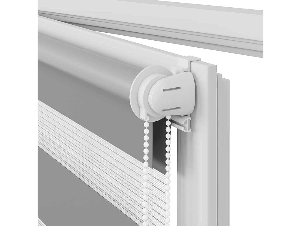 Estor enrollable gris de 100 x 175 cm