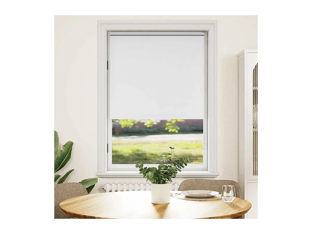 Tenda a rullo oscurante 100 x 175 cm bianca