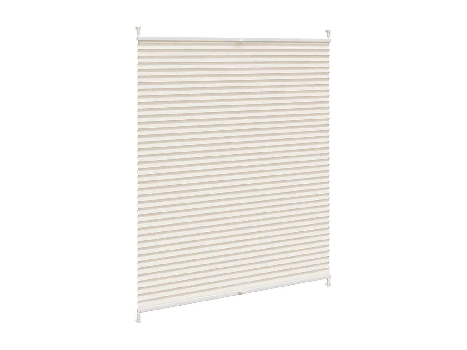 Tenda plissettata 110x150 cm Crema