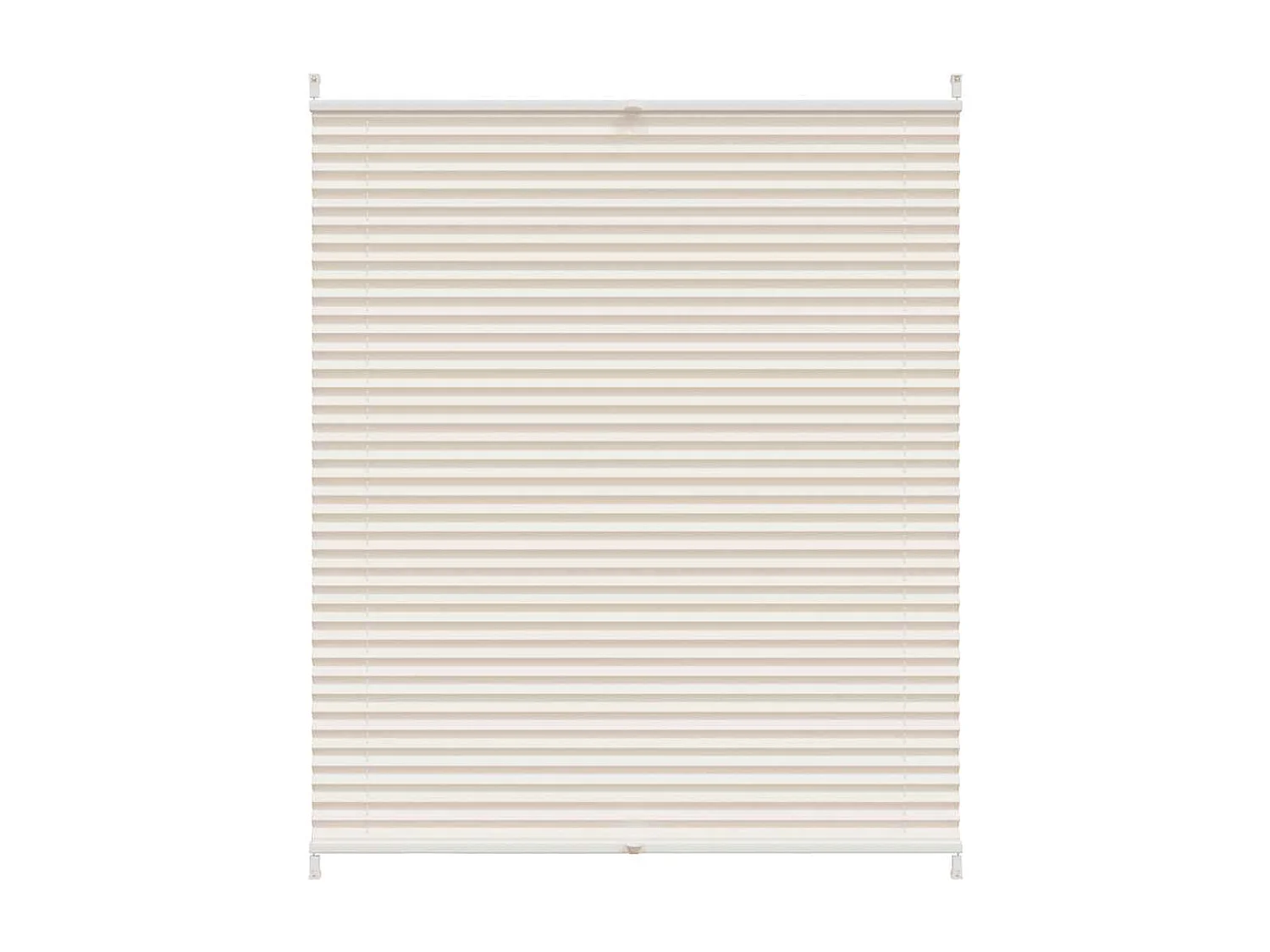 Store plissé 110x150 cm Crème