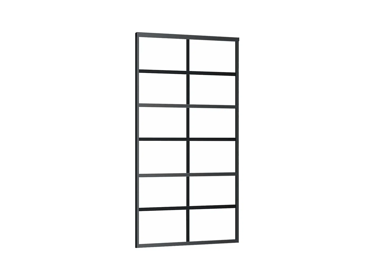 ESG-glas en aluminium schuifdeur en hang- en sluitwerk