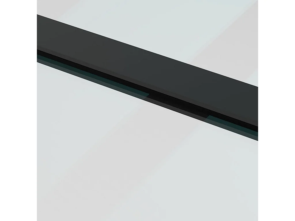 Kit puerta corredera y herrajes 102,5x205cm cristal ESG