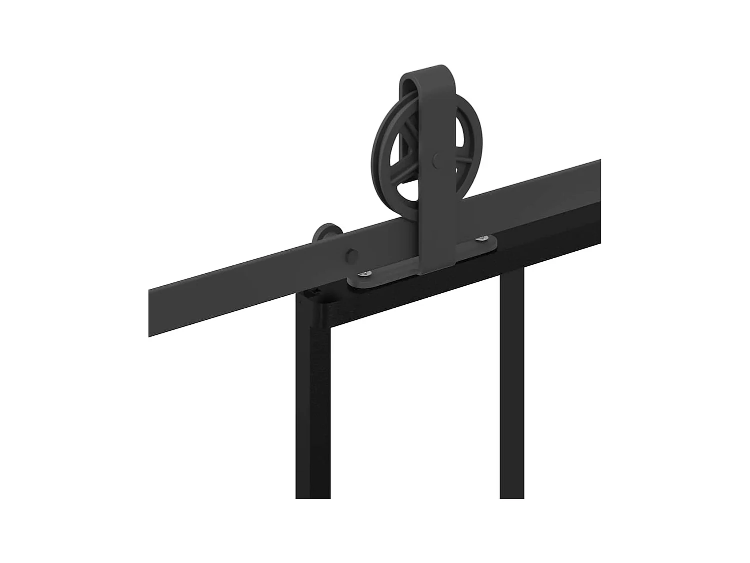 ESG-glas en aluminium schuifdeur en hang- en sluitwerk