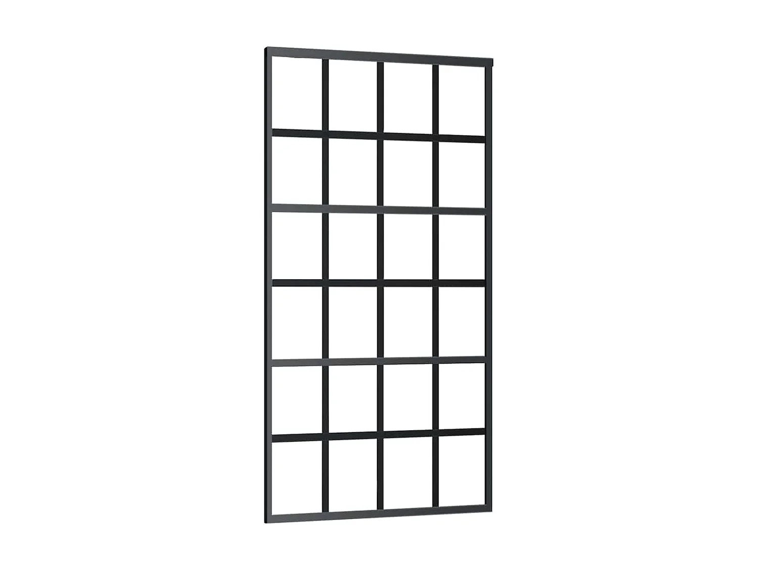 Porte coulissante et quincaillerie ESG verre et aluminium