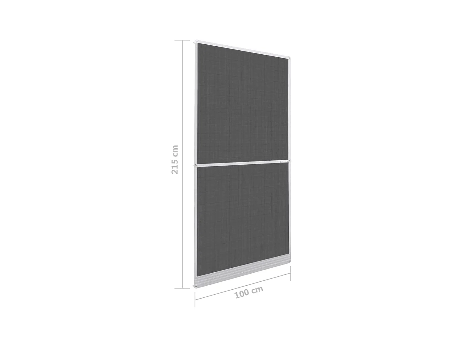 Mosquitera abatible para puertas Blanca 100 x 215 cm