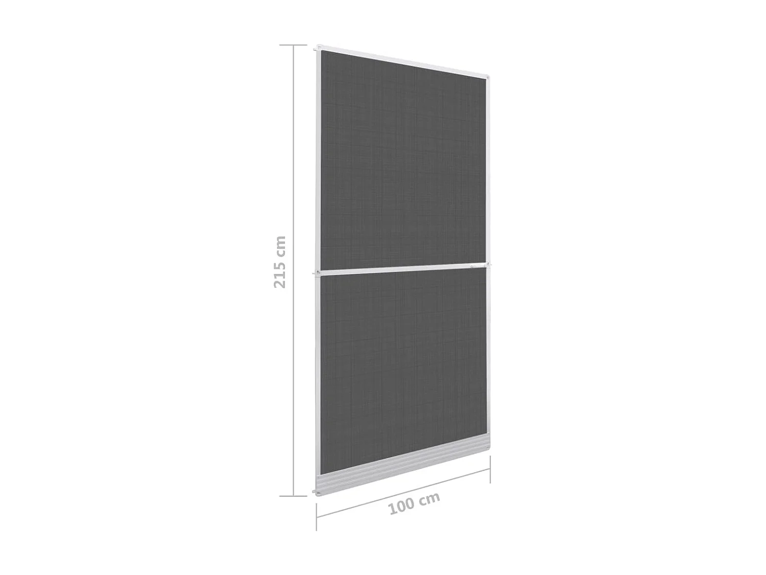 Mosquitera abatible para puertas Blanca 100 x 215 cm