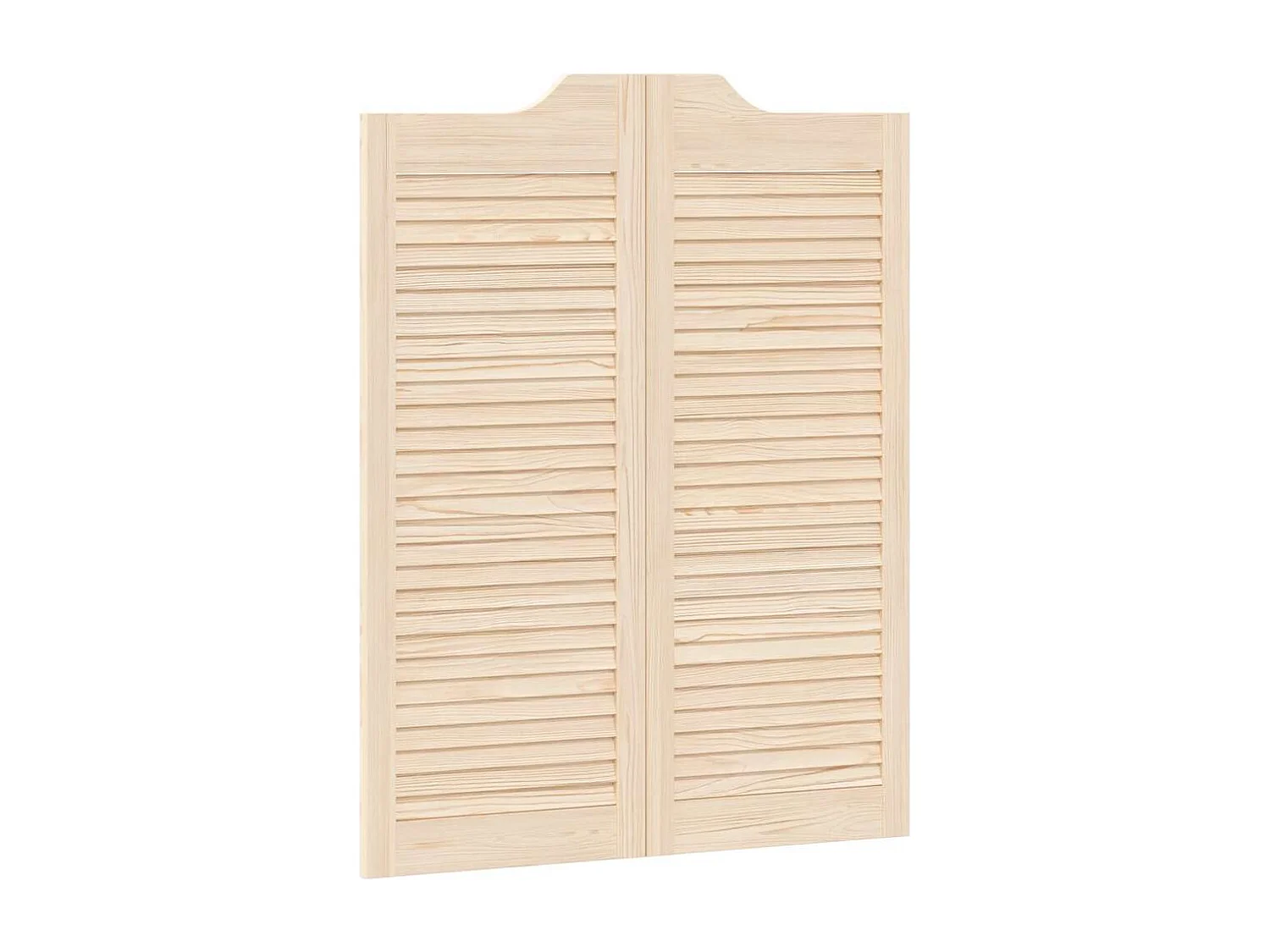 Portes battantes à persiennes 1paire 100x80 cm bois massif Pin