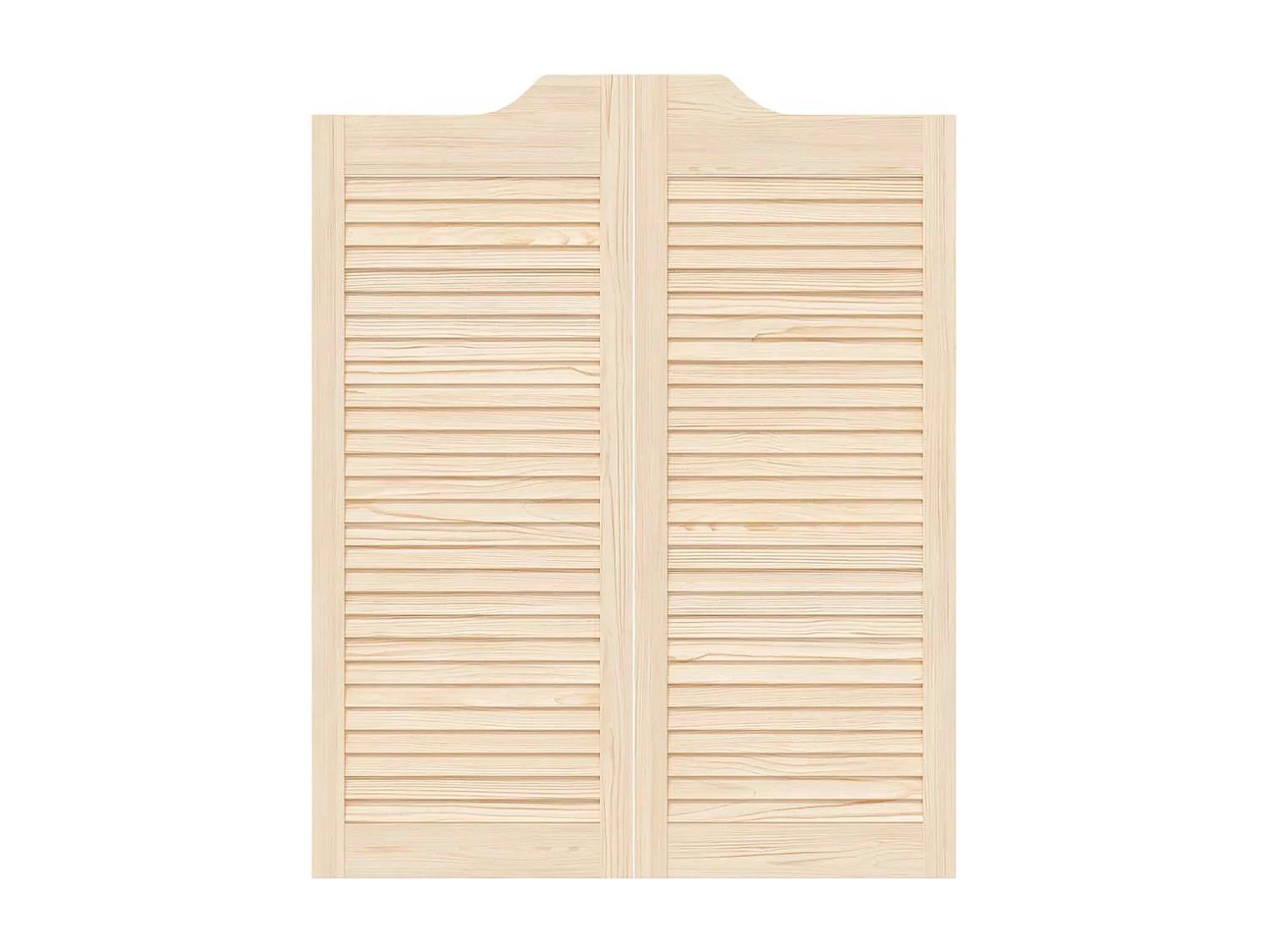 Portes battantes à persiennes 1paire 100x80 cm bois massif Pin