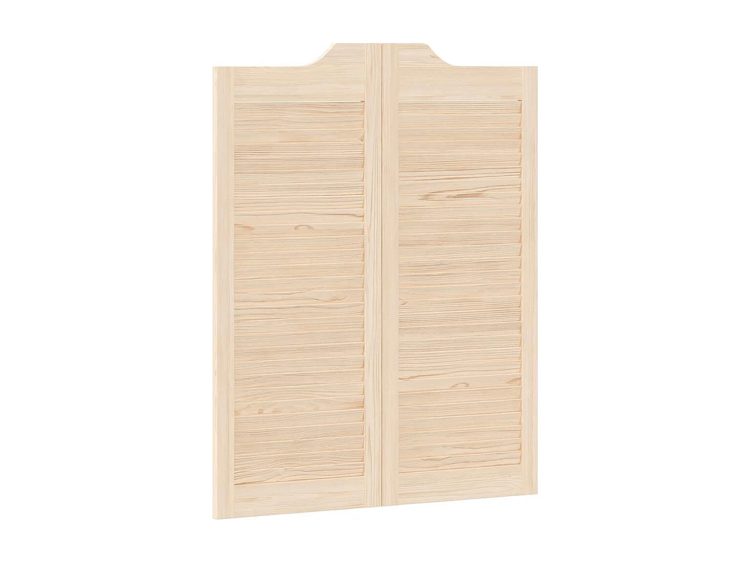 Portes battantes à persiennes 1paire 100x80 cm bois massif Pin