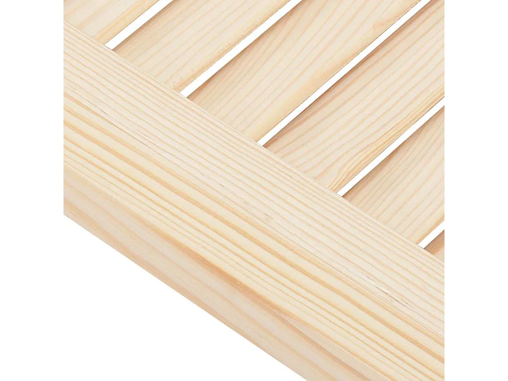 Portes battantes à persiennes 1paire 100x80 cm bois massif Pin